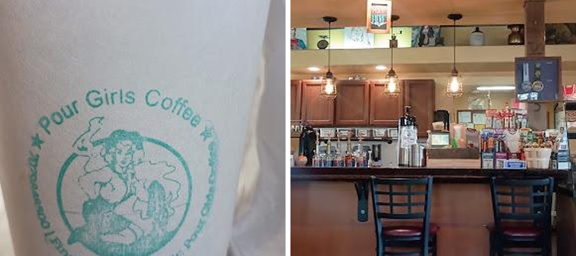Pour Girls Coffee Menu